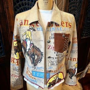 Range Rider Leather Jacket by Double D Ranch